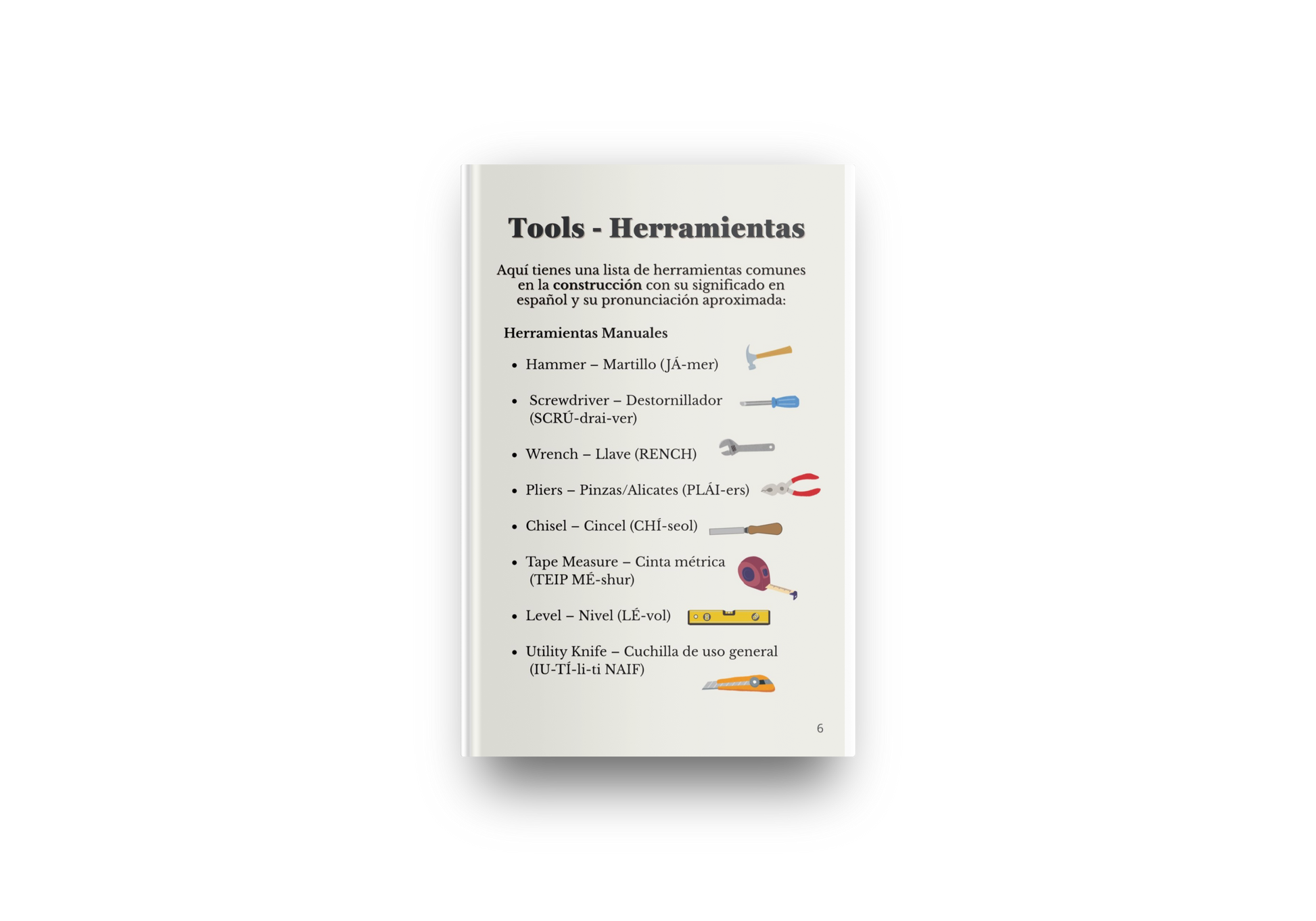 Inglés sobre construcción Digital