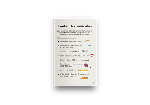 Inglés sobre construcción Digital